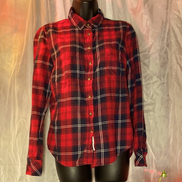 Plaid Flannel Button Down by “H&M” - Picture 2 of 8